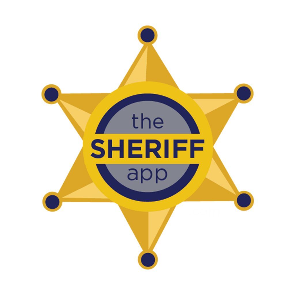 Logo for the Sheriff App.
