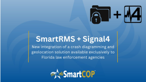 SmartCOP integrates Signal4 with SmartRMS for Florida law enforcement. Generate complete crash diagrams from report data in under 30 seconds, with no extra software or cost.